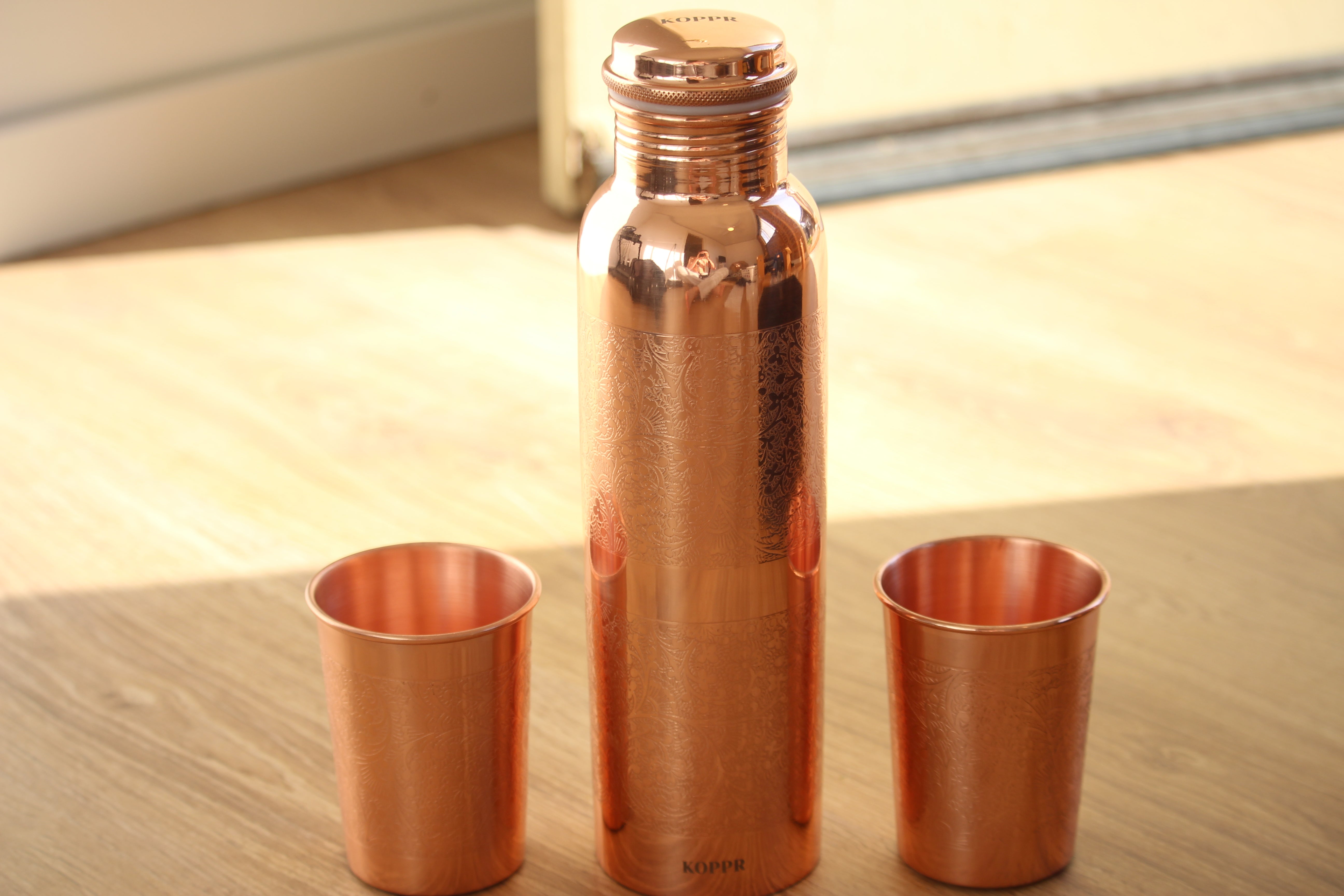Polished cups