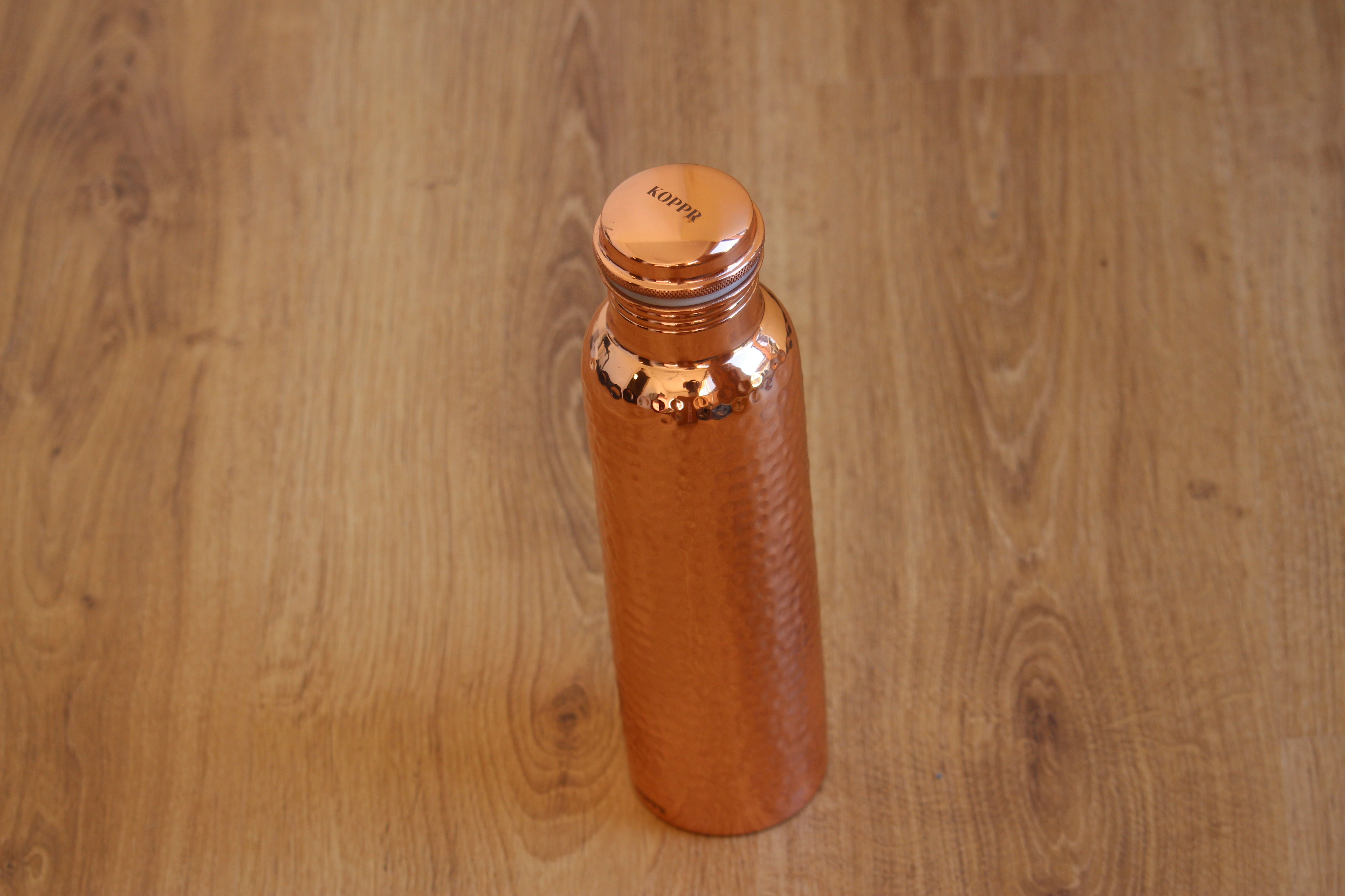 Hammered bottle