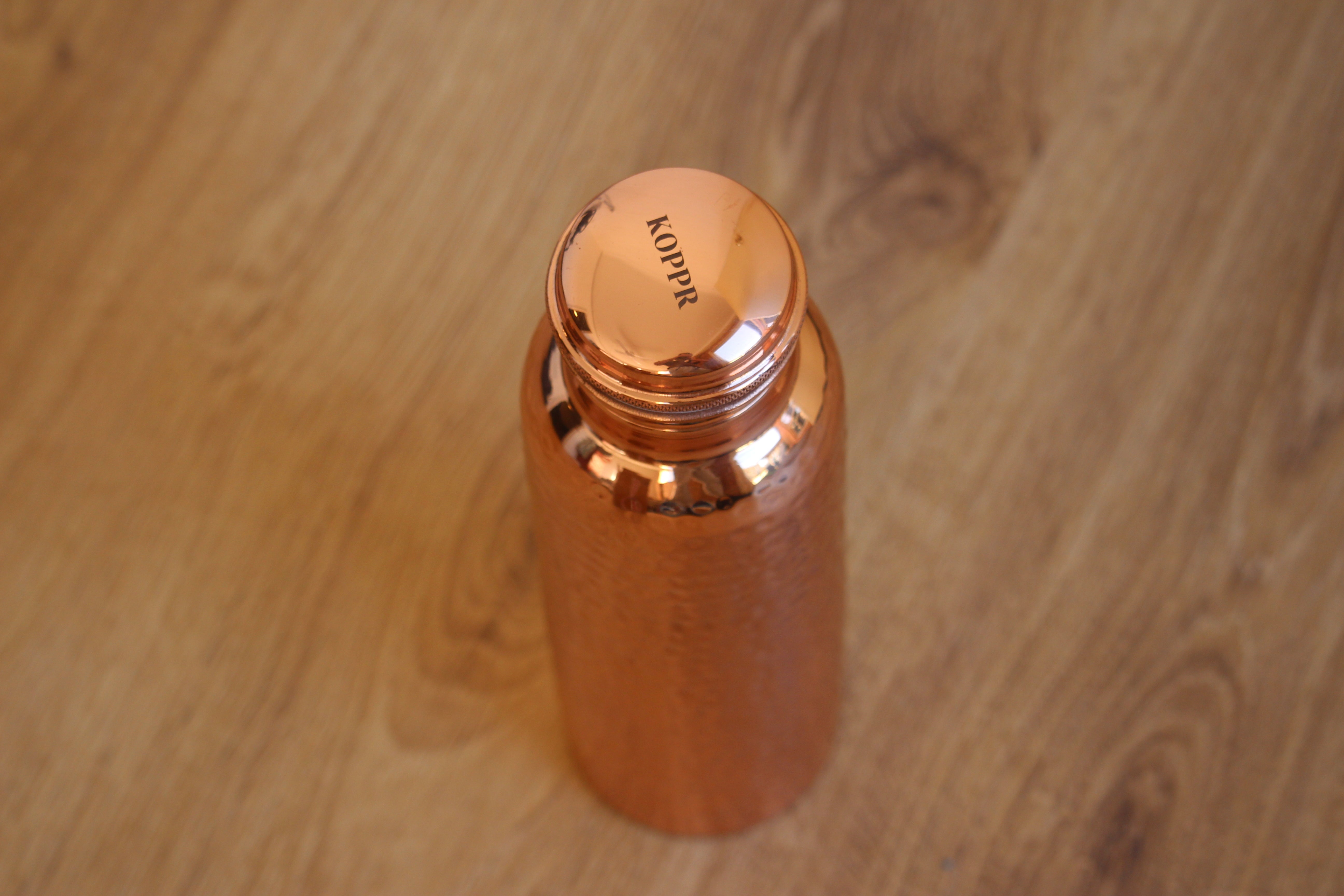 Hammered bottle